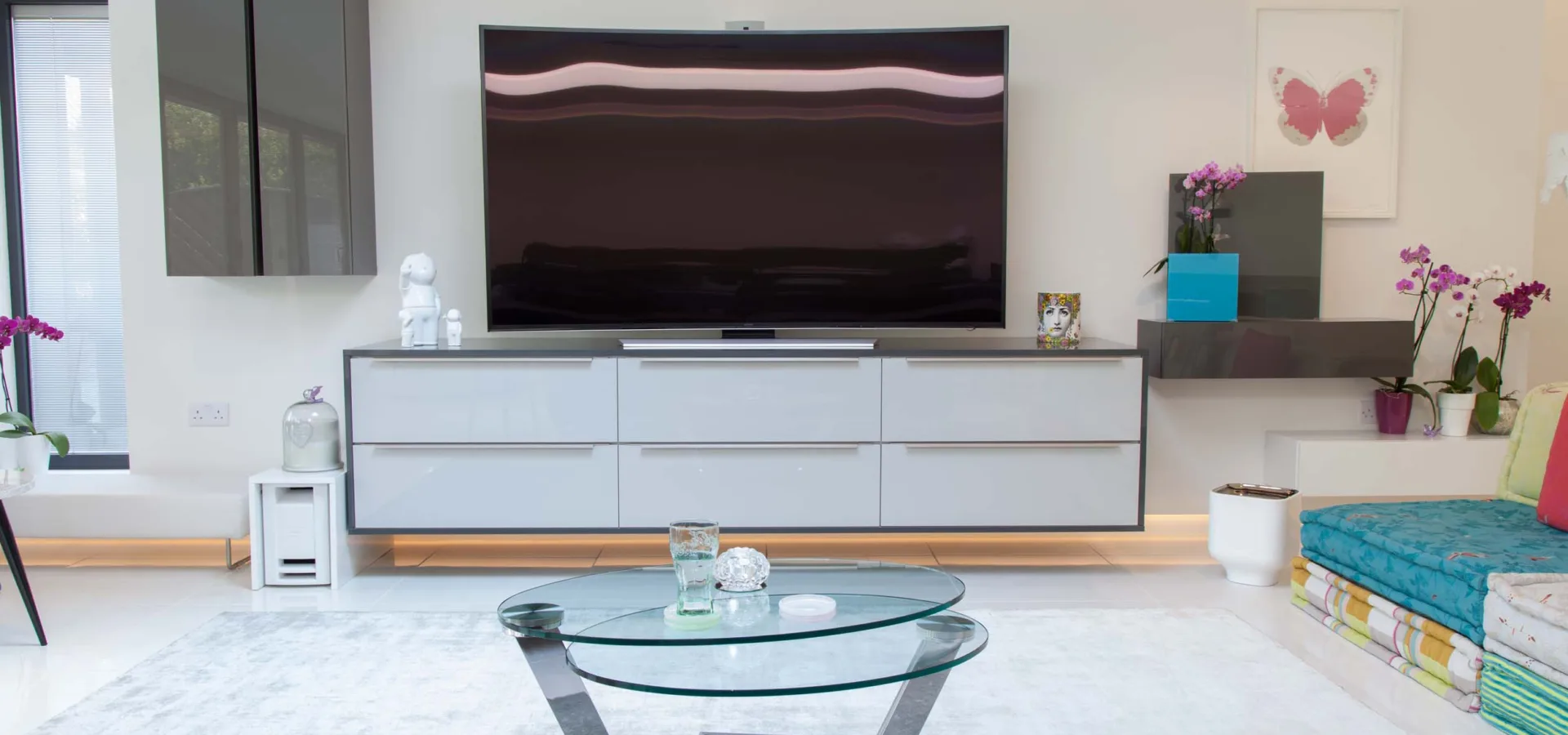 Modern Bathrooms, Bedroom & Media Wall — Billericay, Essex